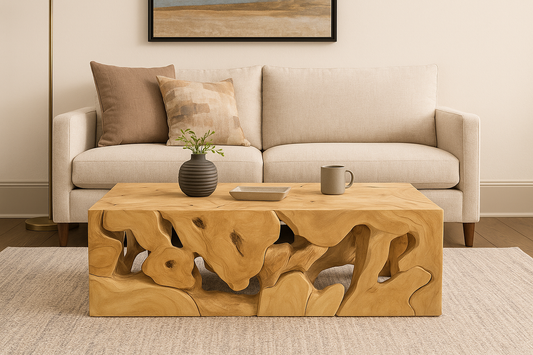 Bleached Flow Coffee Table x Grey Home