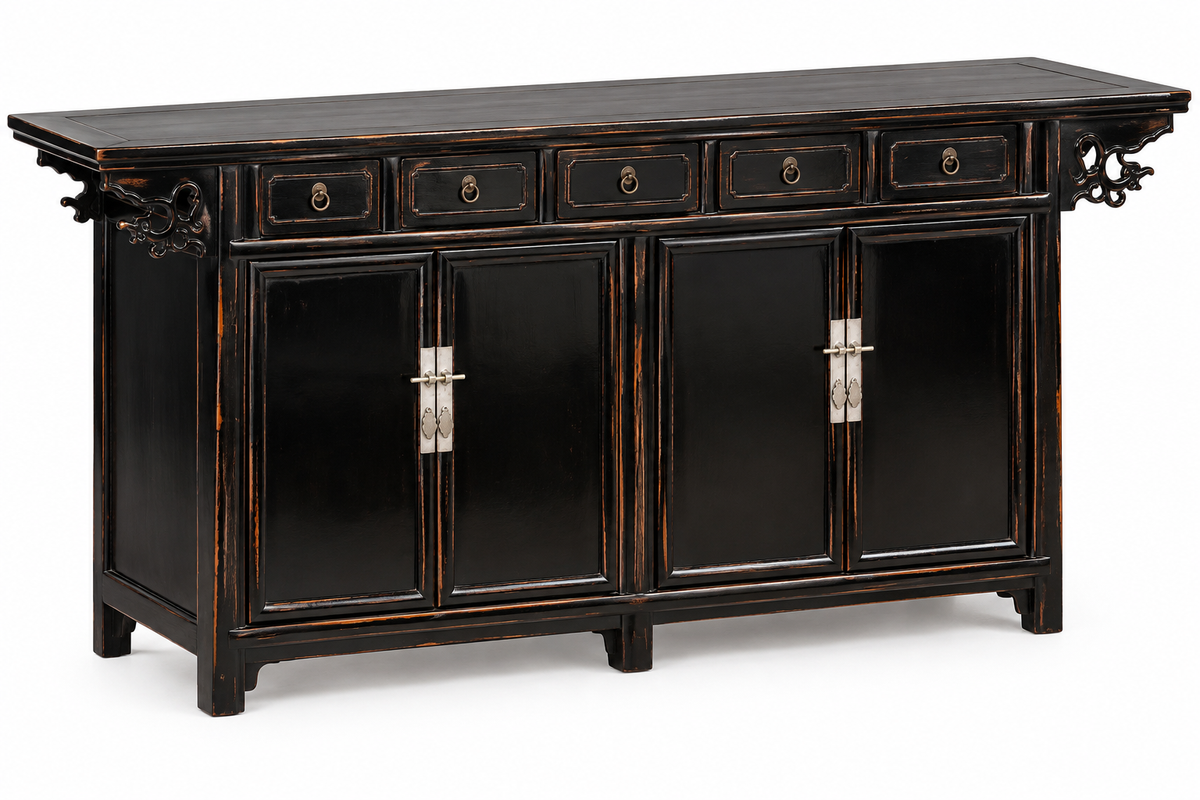 Vintage Oriental Sideboard