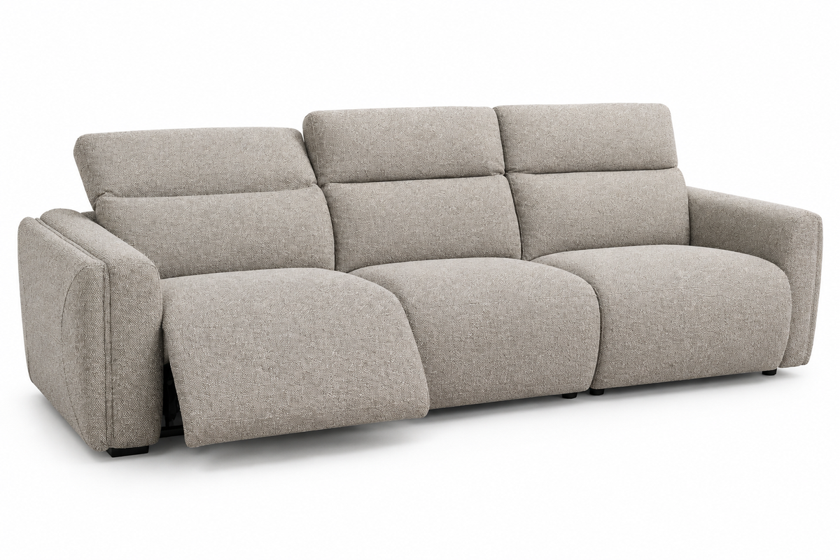 Tasmin Earth Electric Motion 3 Piece Sofa