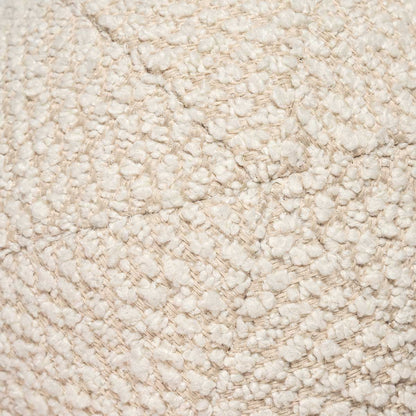 Cream Ball Cushion x Grey Home