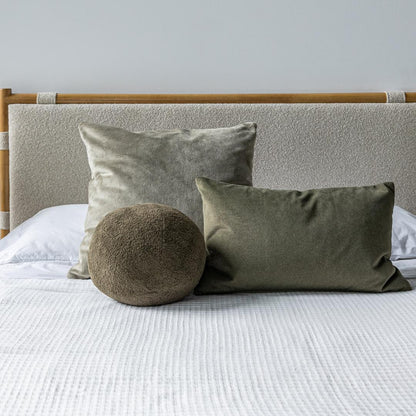 Lichen Crush Cushion x Grey Home