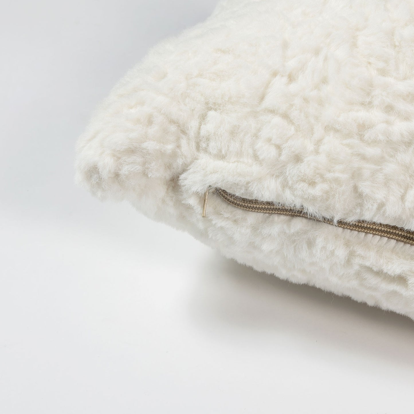 Cream Crush Cushion x Grey Home