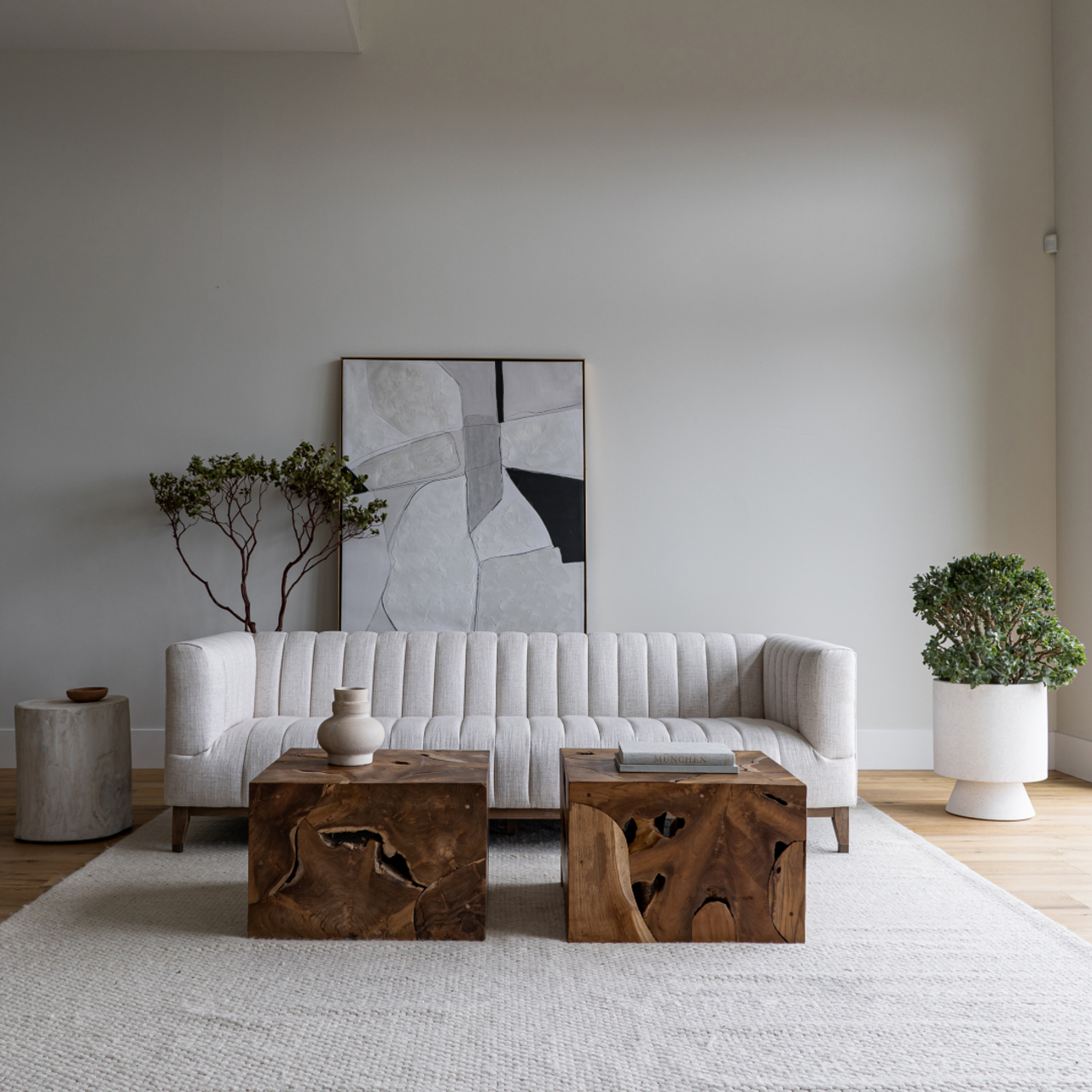 Square Flow Coffee Table x Grey Home