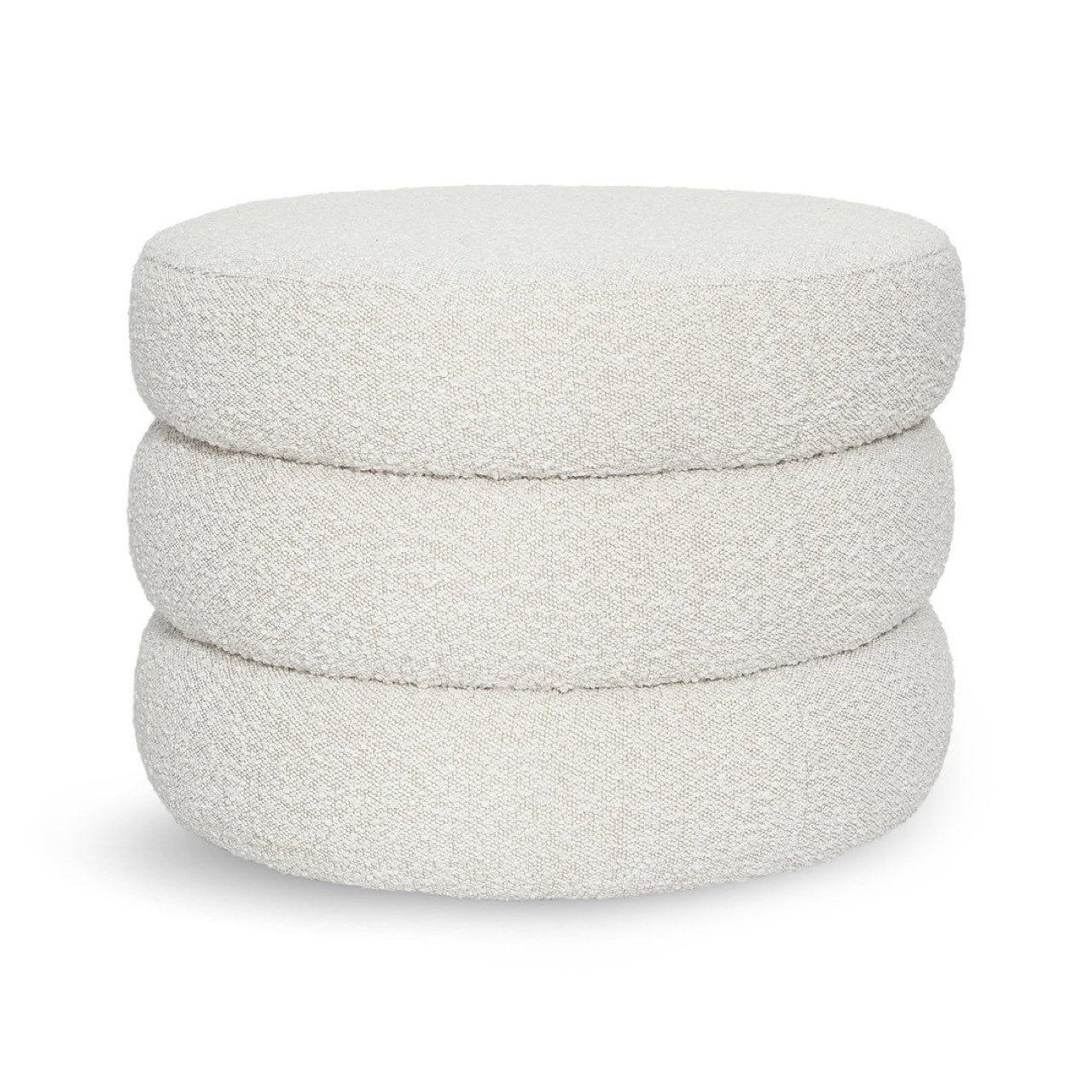 HLHF Fillo Bouclé Ottoman X Grey Home Accessories, Grey Home, New Arrivals, Occasional Furniture Store Burlington Ontario Near Me 
