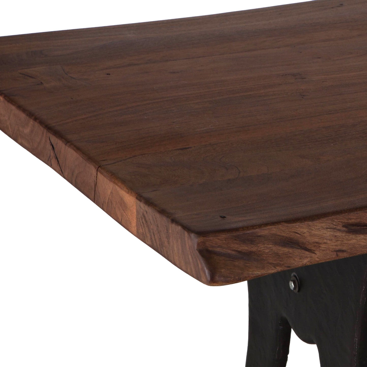 Organic Forge Dining Table + Bench