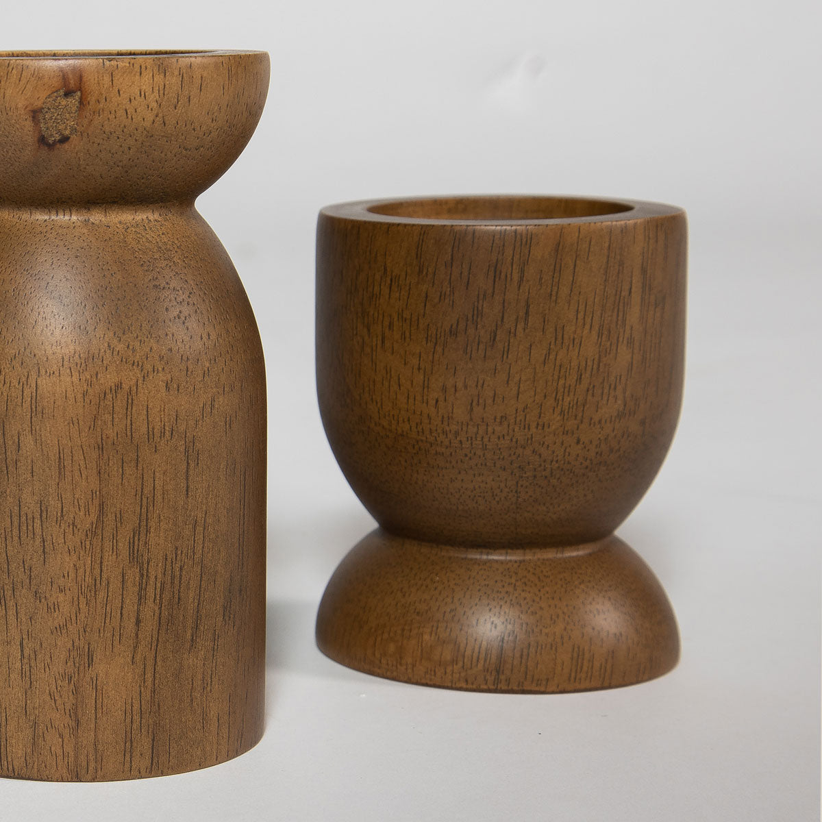 Fawn Pillar Candle Set - Chestnut x Grey Home