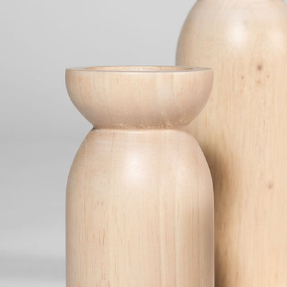 Fawn Pillar Candle Set - Fawn x Grey Home