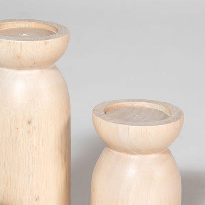 Fawn Pillar Candle Set - Fawn x Grey Home