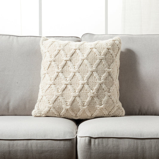 HLHF Cable Knit Pillow Accessories Furniture Store Burlington Ontario Near Me 