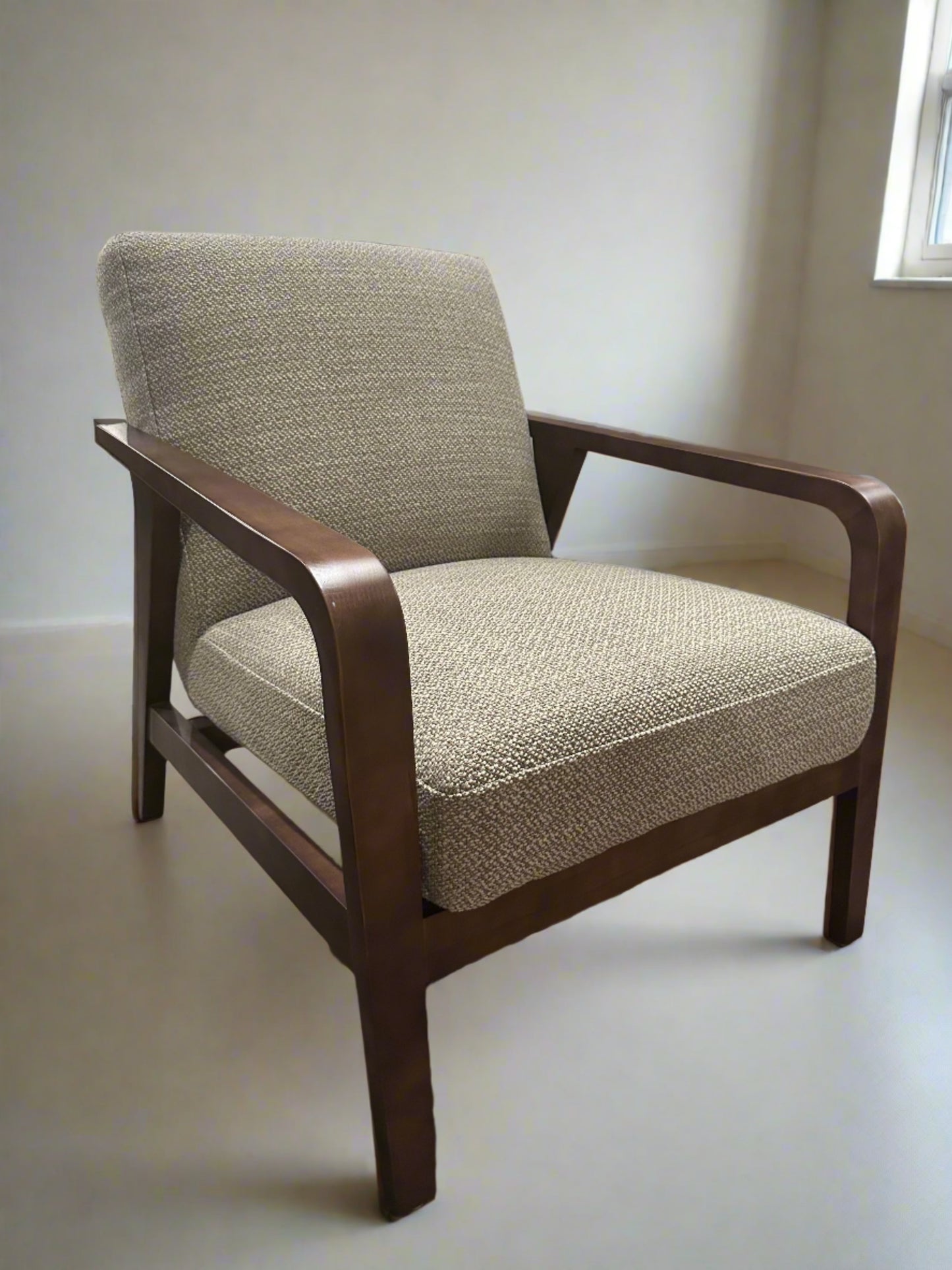 Edge Fabric Accent Chair - (A1067)