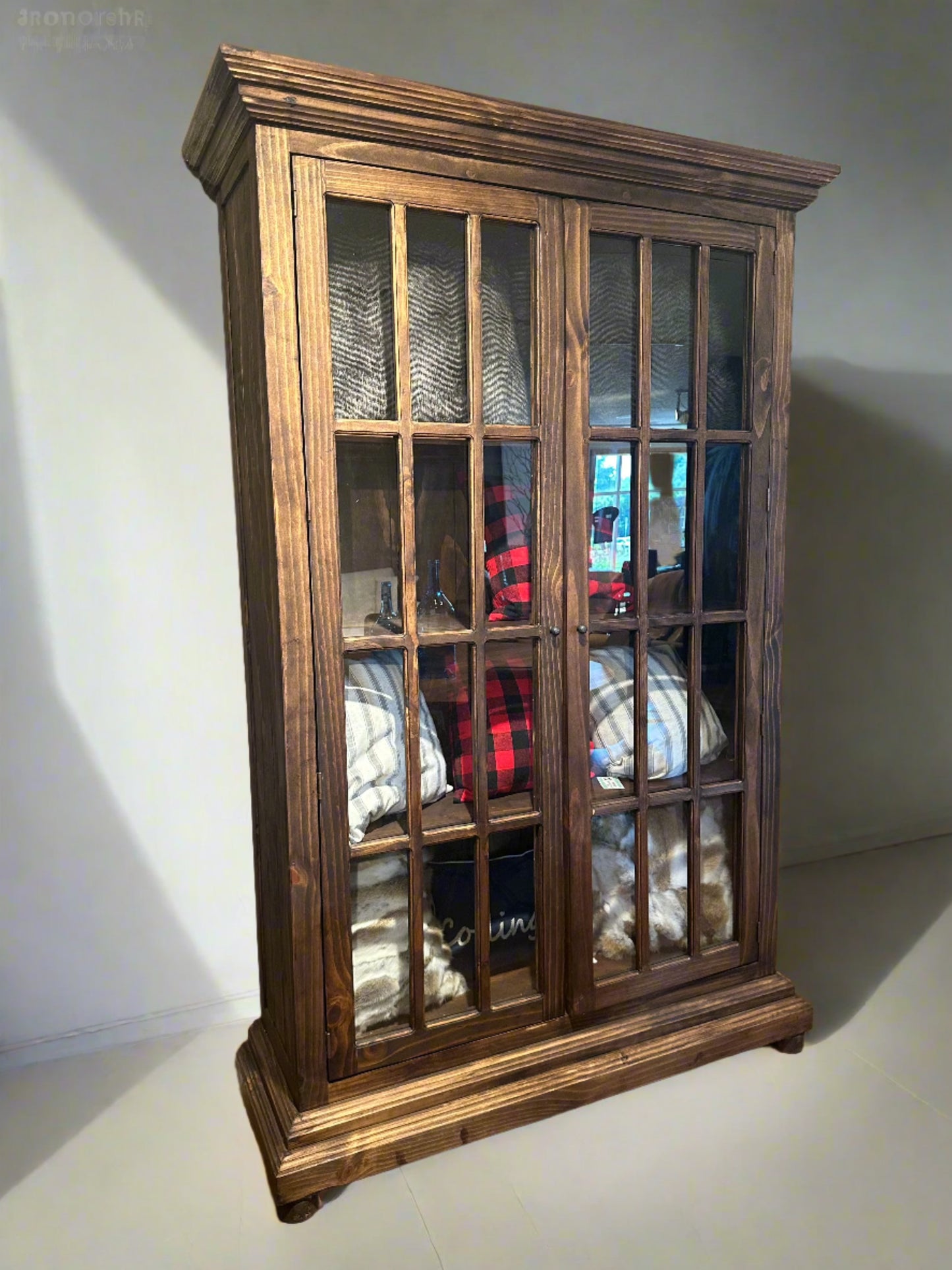 Baker Large Rustic Bookcase