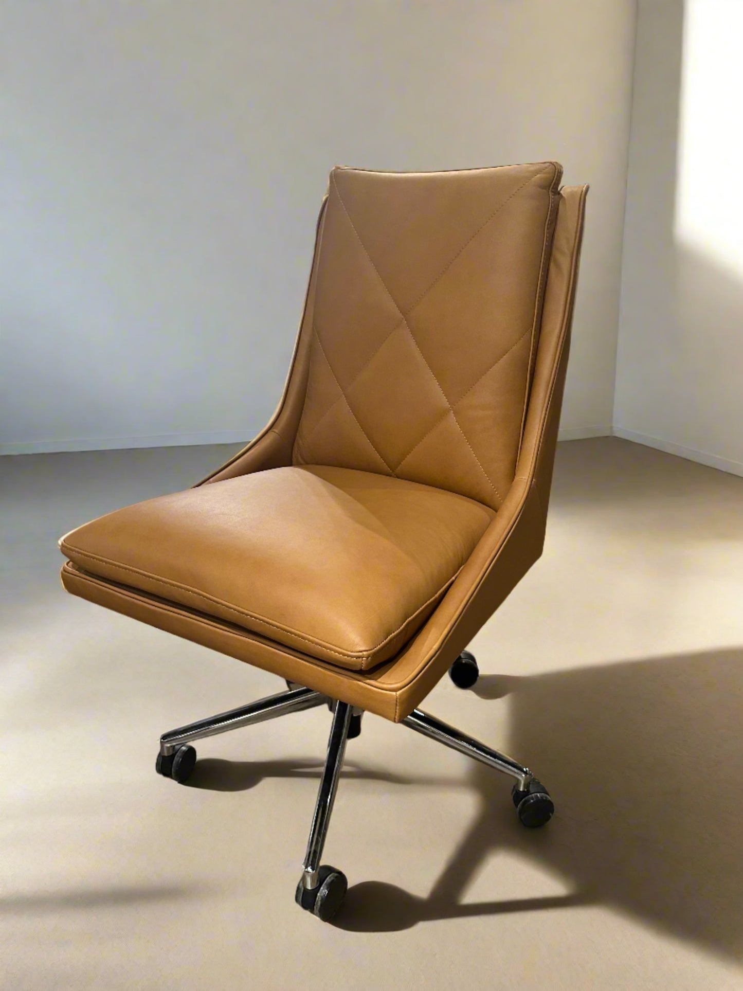 Casper Office Chair - Black & Tan