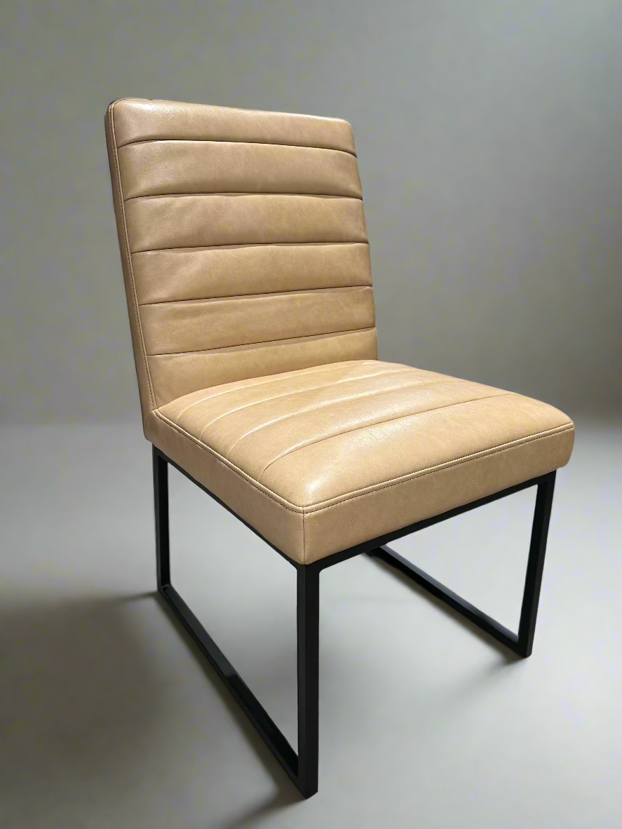 Klyde 375 Coated Fabric Dining Chair - Tan