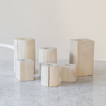 HLHF Nori Block Candle Set X Grey Home Accessories, Grey Home Furniture Store Burlington Ontario Near Me 