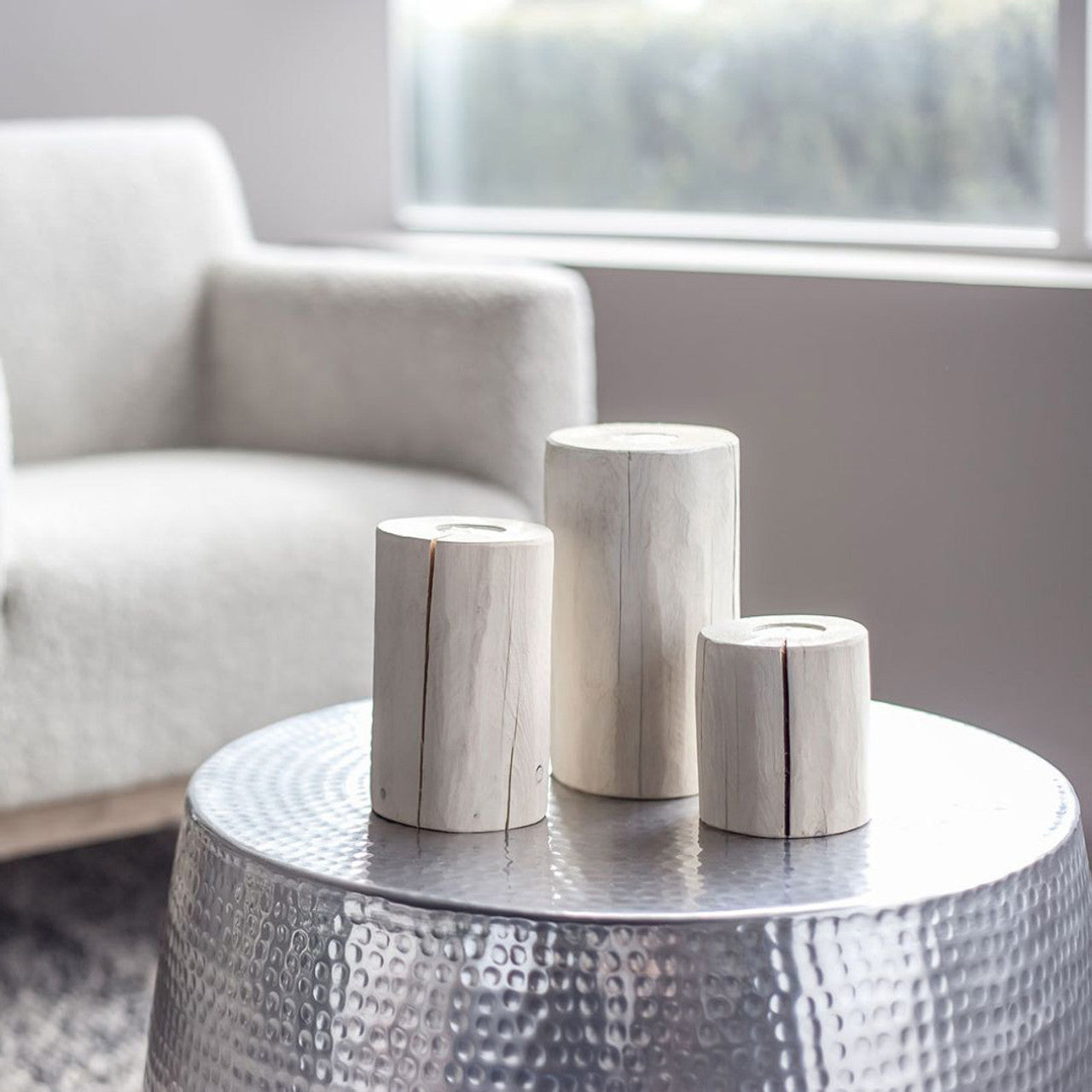 Nori Curve Candle Set X Grey Home