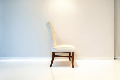 555 Fabric Dining Chair - Off-White