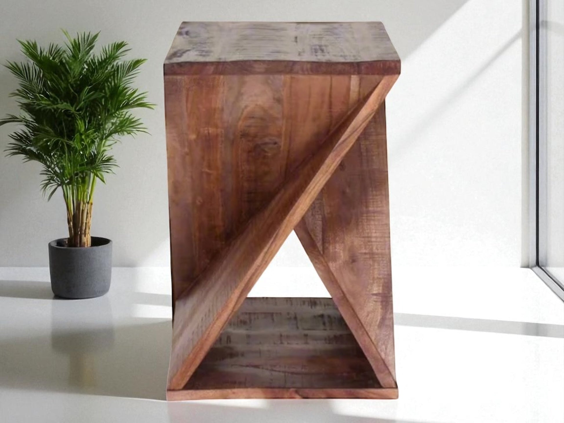 HLHF Carter Twisted End Table Living, Occasional Furniture Store Burlington Ontario Near Me 