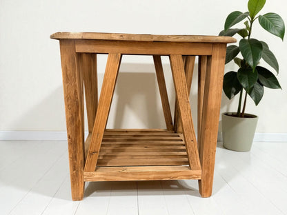 Bleached Pine Side Table