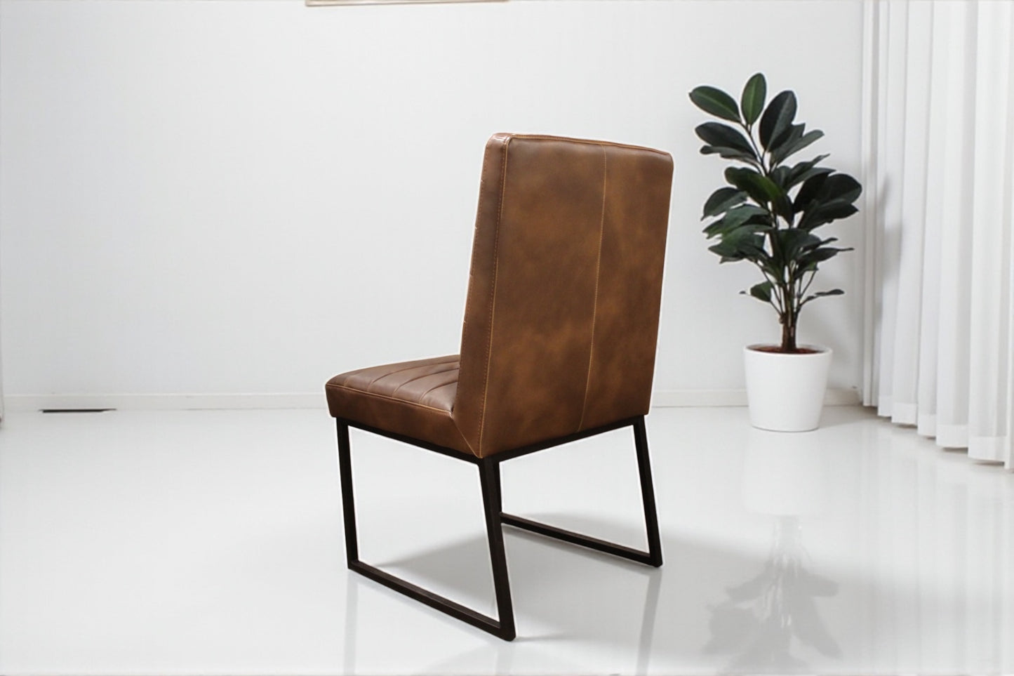 1375 Coated Fabric Dining Chair