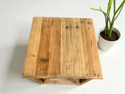 Bleached Pine Side Table