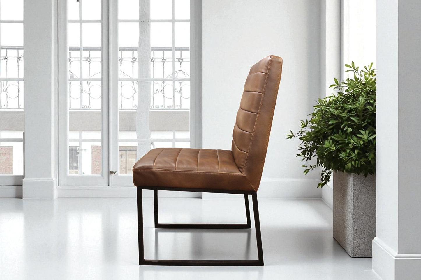 1375 Coated Fabric Dining Chair