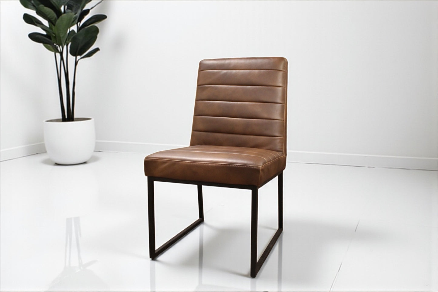 1375 Coated Fabric Dining Chair