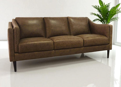 HLHF Ava Leather Sofa Living Furniture Store Burlington Ontario Near Me 