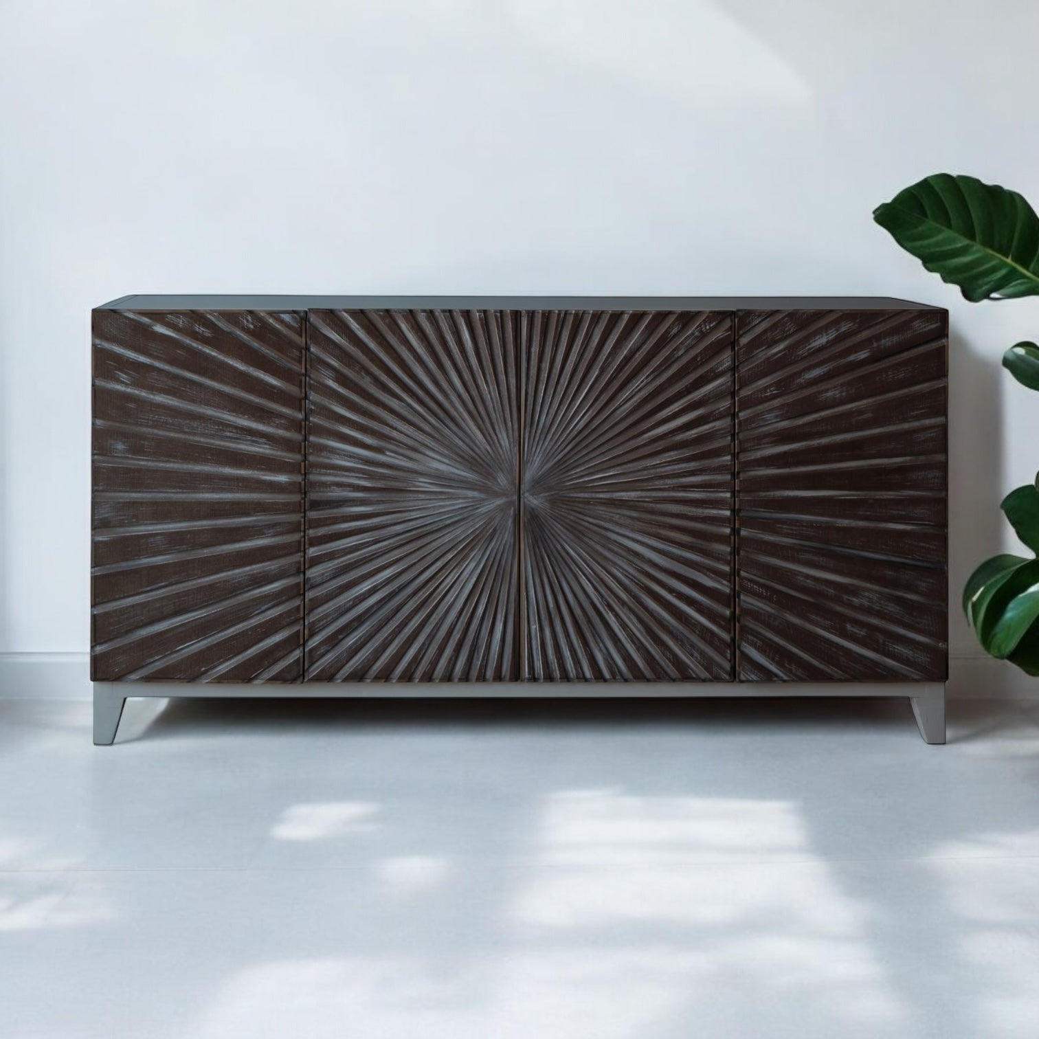 HLHF Centuri 4 Door Console New Arrivals, Sideboards & Buffets Furniture Store Burlington Ontario Near Me 
