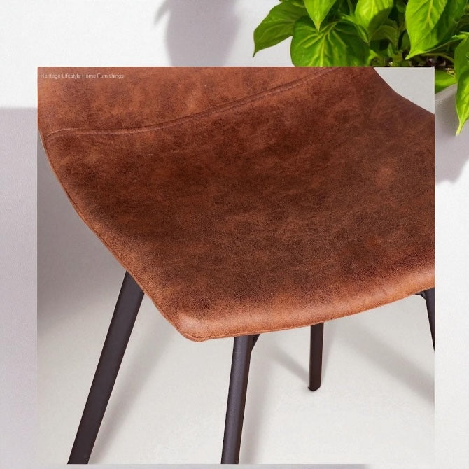 HLHF Sam Counter Stool - Trapper Brown Stools, Stools & Bars Furniture Store Burlington Ontario Near Me 