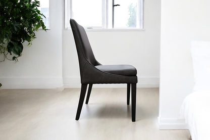 1229 Coated Fabric Dining Chair - Brown
