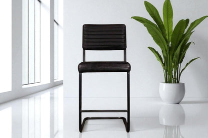 HLHF Dover Leather Stool Stools & Bars Furniture Store Burlington Ontario Near Me 