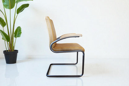 HLHF Charlotte Leather Arm Chair Accent Chairs, Dining Furniture Store Burlington Ontario Near Me 