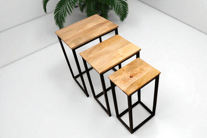 HLHF CL01048 Set of 3 Nesting Tables Occasional Furniture Store Burlington Ontario Near Me 