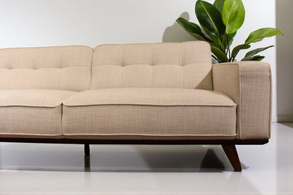 HLHF Tufted Cream Sofa Living Furniture Store Burlington Ontario Near Me 