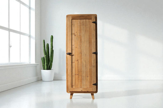 HLHF Bleached Old Pine Wine Cabinet New Arrivals, Occasional, Stools & Bars Furniture Store Burlington Ontario Near Me 