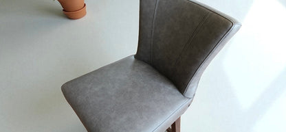 HLHF 1216 Swivel Stool - Charcoal & Brown Stools & Bars Furniture Store Burlington Ontario Near Me 