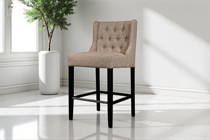 HLHF Lara Fabric Stool - Tan Stools & Bars Furniture Store Burlington Ontario Near Me 