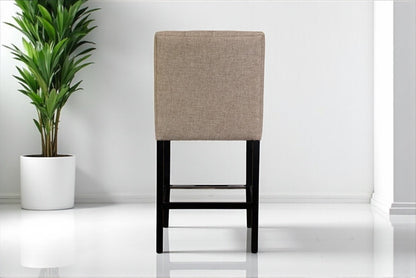 HLHF Lara Fabric Stool - Tan Stools & Bars Furniture Store Burlington Ontario Near Me 
