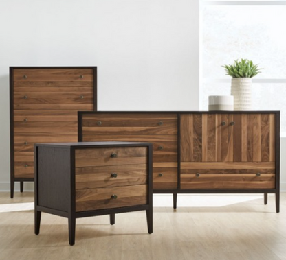 Hayden Bedroom Set - King Bed + 2 Bedside Chests