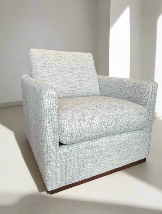 Club Swivel Accent Chair - (A1038)