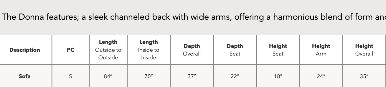 HLHF Donna Sofa x Grey Home Grey Home, Living, New Arrivals Furniture Store Burlington Ontario Near Me 