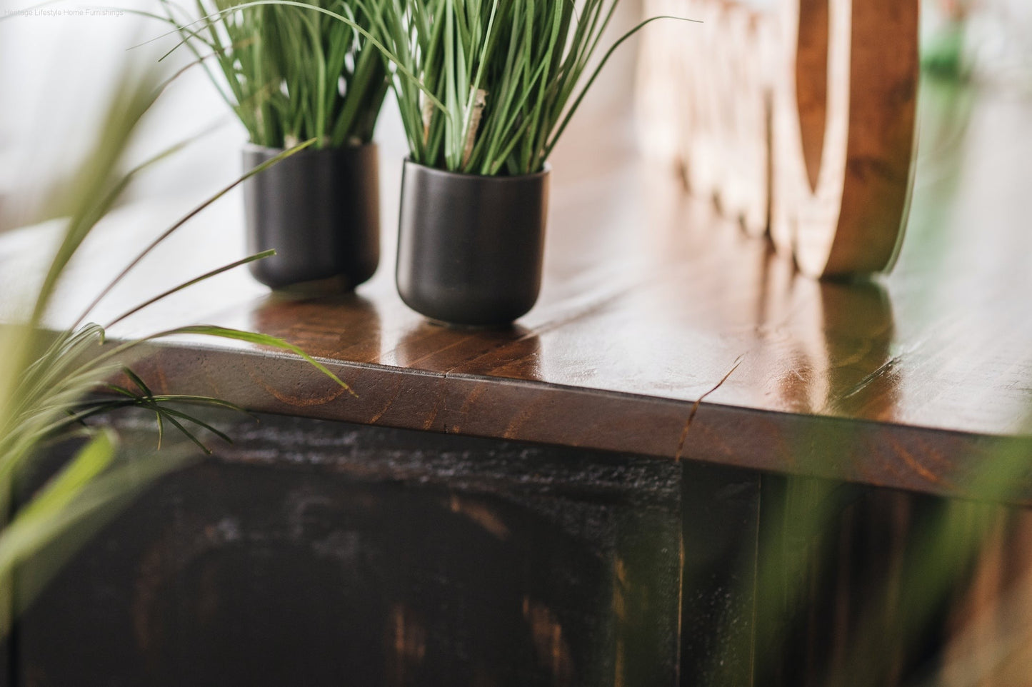 HLHF Pueblo Distressed Black Bar Stools & Bars Furniture Store Burlington Ontario Near Me 