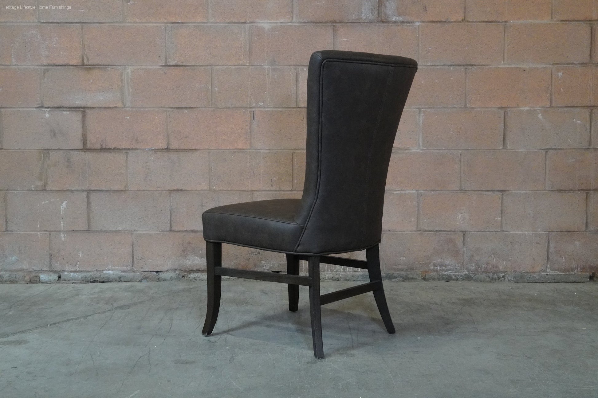 HLHF Y555 Coated Fabric Dining Chair - Brown Dining Furniture Store Burlington Ontario Near Me 