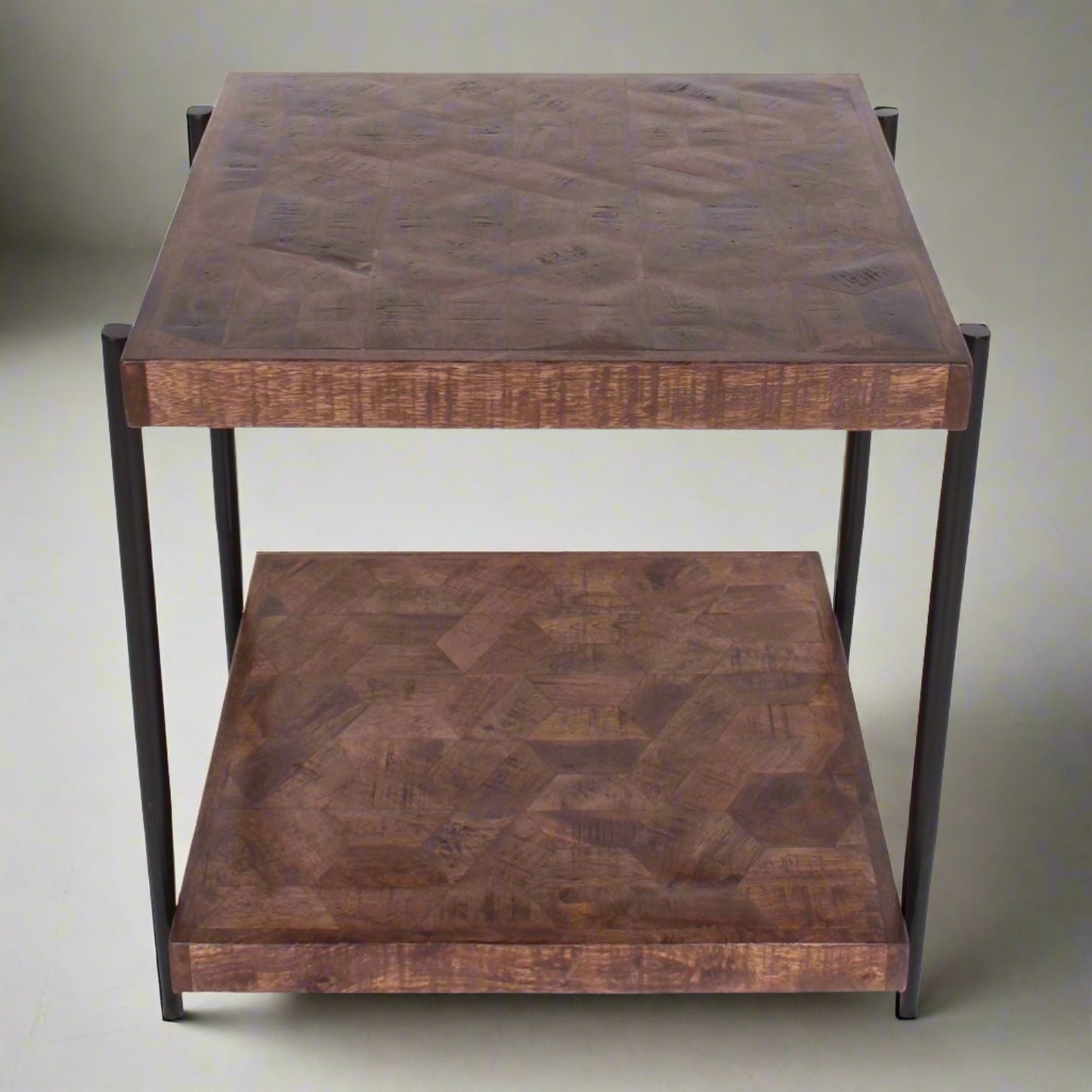 HLHF CL02521 Hex Inlay End Table Living, Occasional Furniture Store Burlington Ontario Near Me 