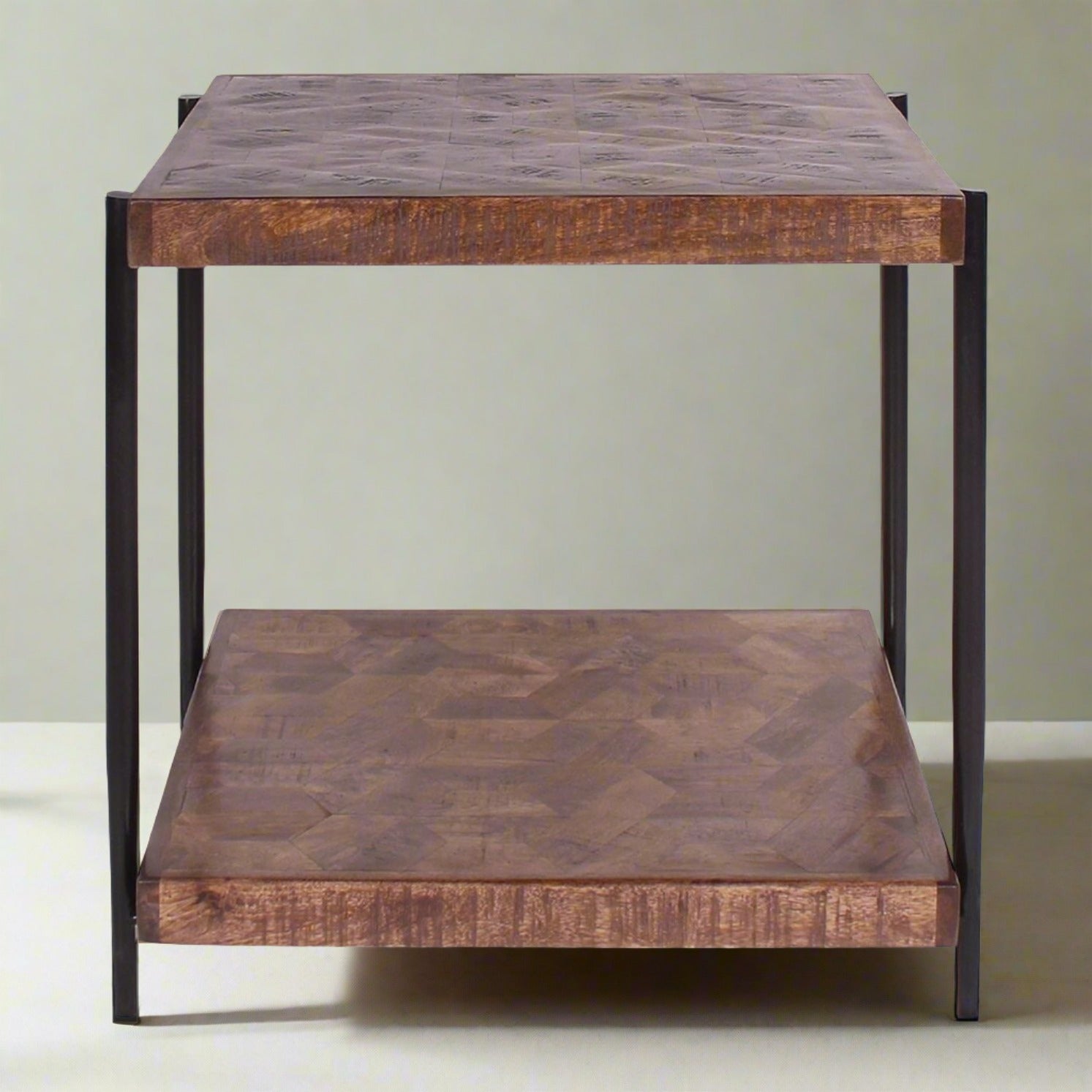 HLHF CL02521 Hex Inlay End Table Living, Occasional Furniture Store Burlington Ontario Near Me 