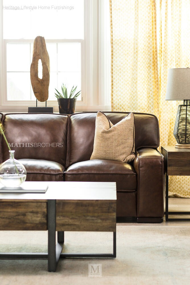 HLHF Stallone Leather Sofa Living Furniture Store Burlington Ontario Near Me 