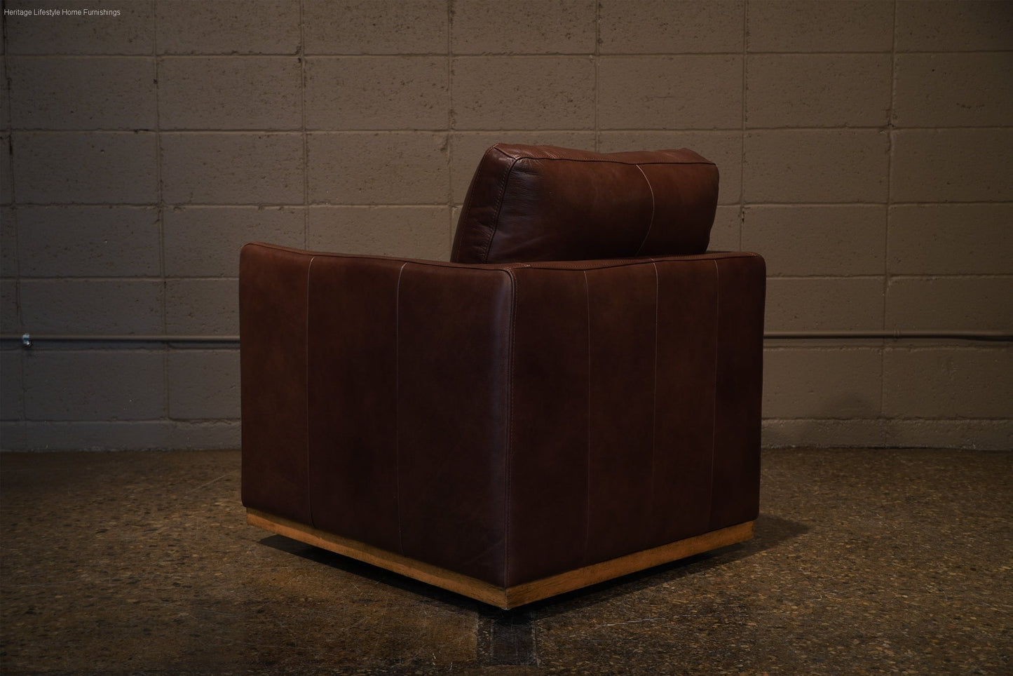 HLHF A1038 Leather Swivel Chair Accent Chairs, Living Furniture Store Burlington Ontario Near Me 