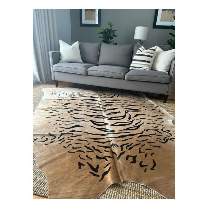 Wild Cowhide X Grey Home